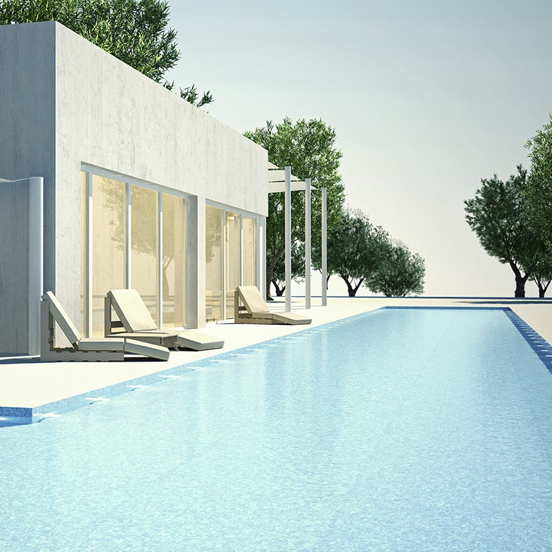 construir piscina